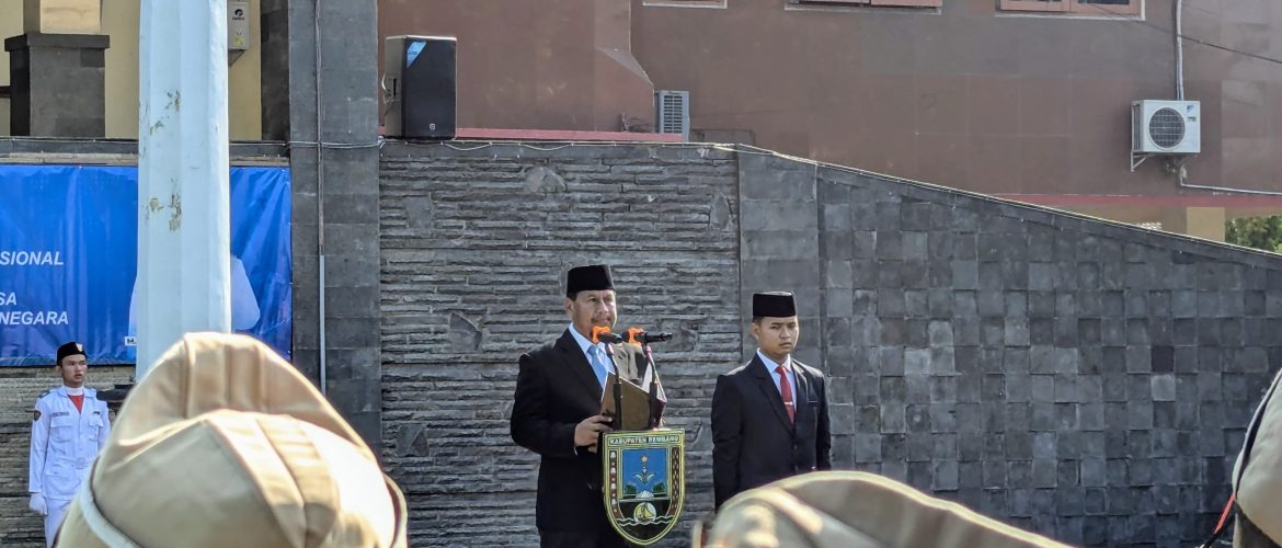 Harkitnas 2026, Bupati Harno Ajak Seluruh Elemen Bersatu Bangun Rembang