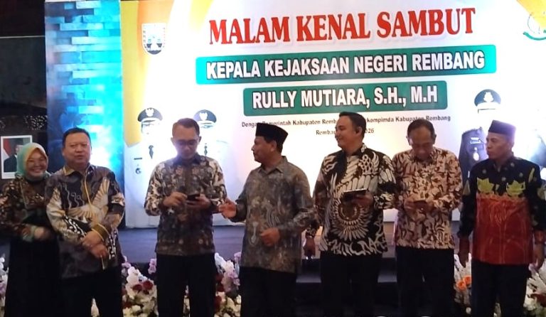 Serahterima Kejari Baru, Bupati Harno Berharap Kolaborasi Terus Berlanjut