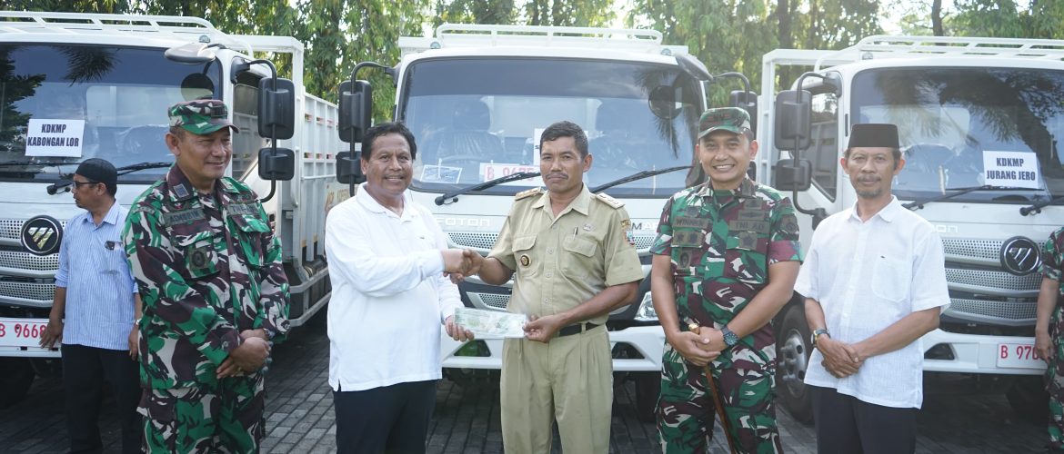 Pemkab Rembang Salurkan 13 Truk untuk Koperasi Desa Merah Putih, Perkuat Operasional dan Distribusi
