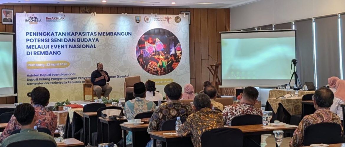 Pemkab Dorong Penguatan Event Nasional untuk Angkat Potensi Seni Budaya Rembang