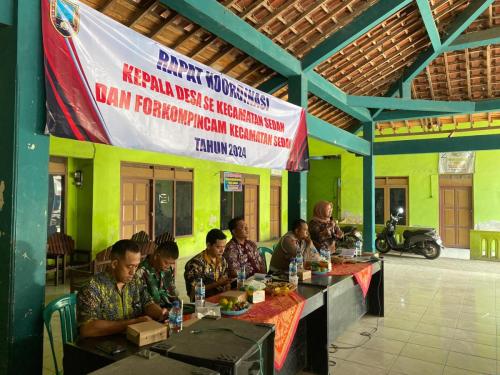 PPID Rembang Sebagai Narasumber Dalam Acara Rakor Kepala Desa Se-Kecamatan Sedan